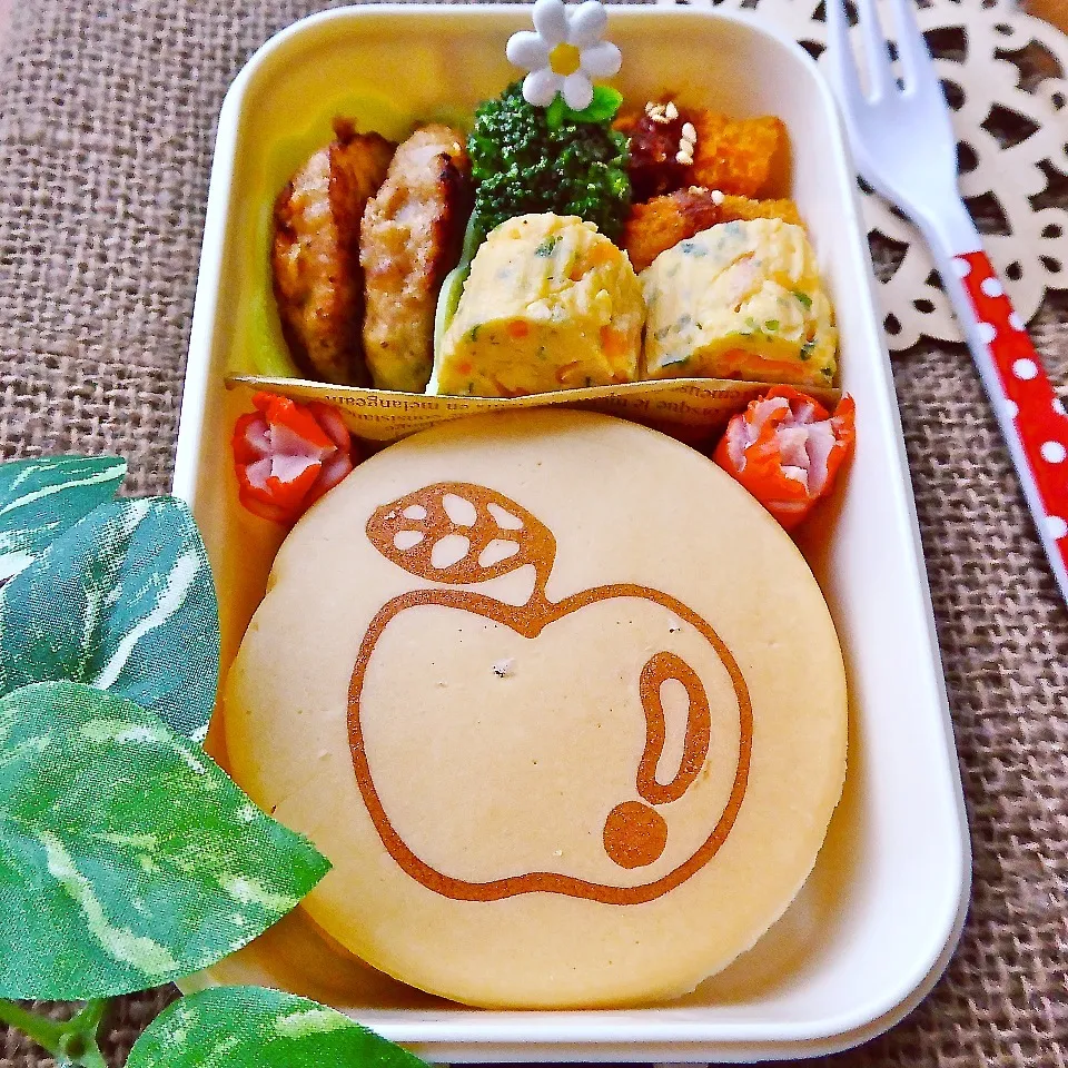 キャラ弁☆お絵かきパンケーキ弁当|ザッキー☆さん