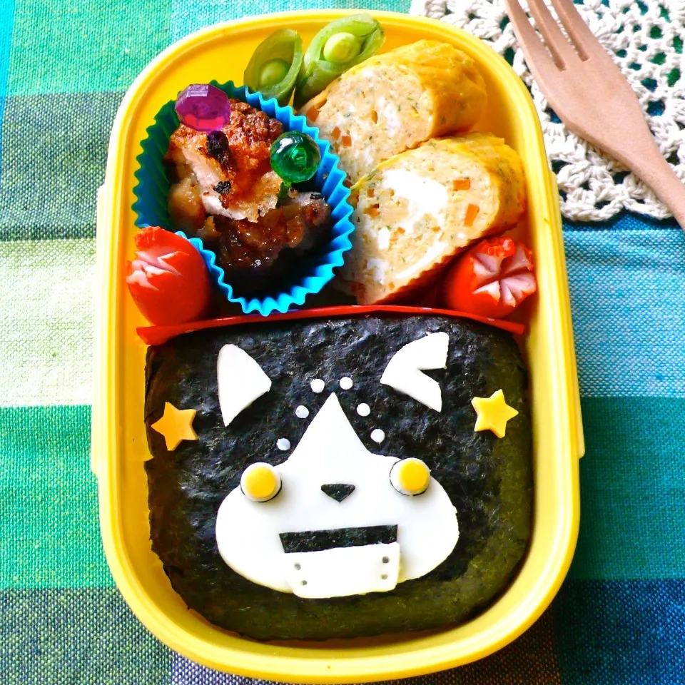 キャラ弁☆妖怪ウォッチより　　☆ロボニャン弁当☆|ザッキー☆さん