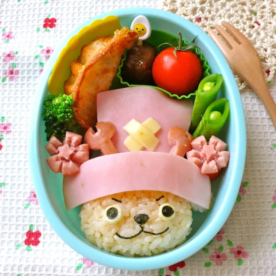 キャラ弁☆ワンピースより、チョッパー弁当！|ザッキー☆さん