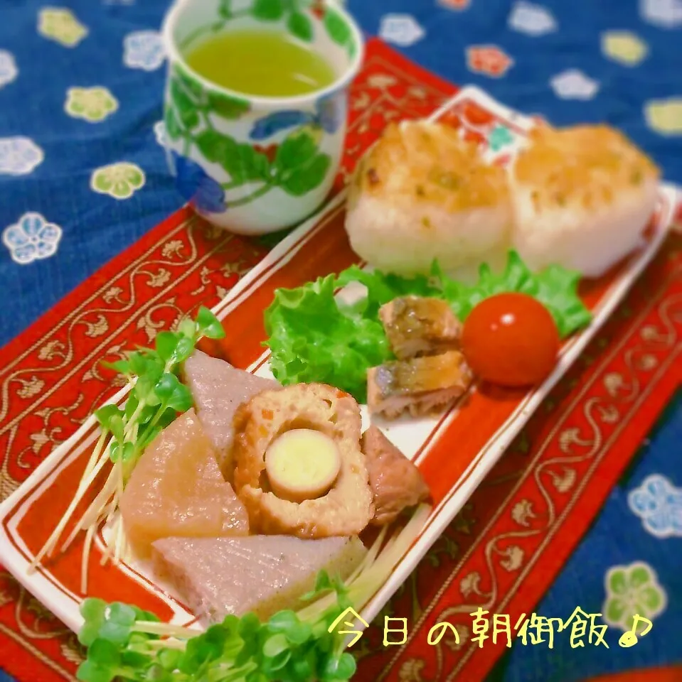 まったり〜なワンプレート朝ご飯♬|おれくっしゃんさん