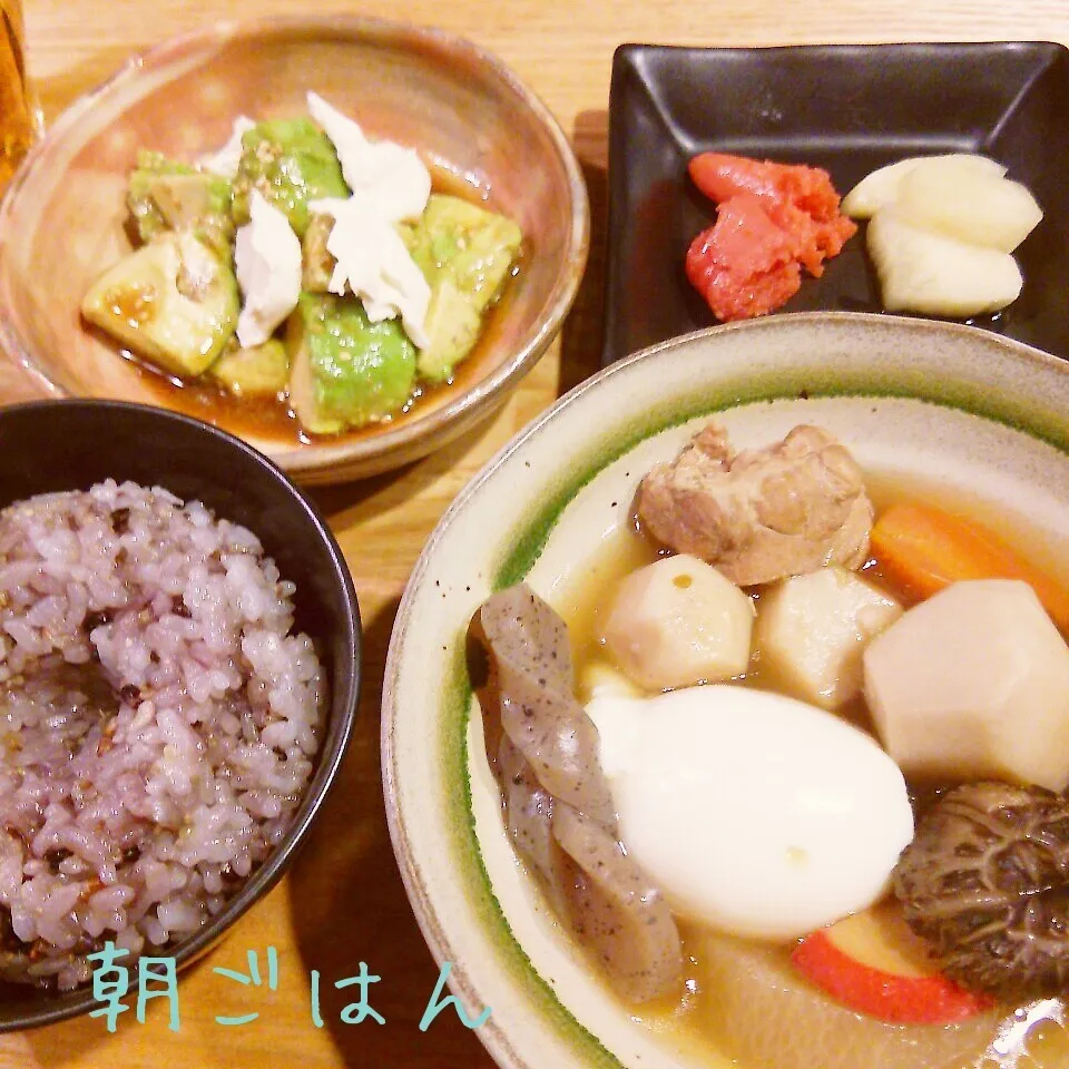 Snapdishの料理写真:朝*2015.1.31|ささなおさん