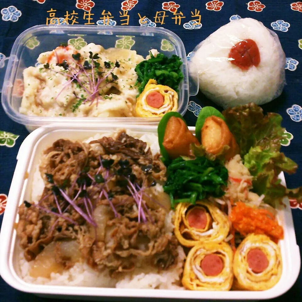 今日のお弁当2人分〜～♬2013.11.12|おれくっしゃんさん