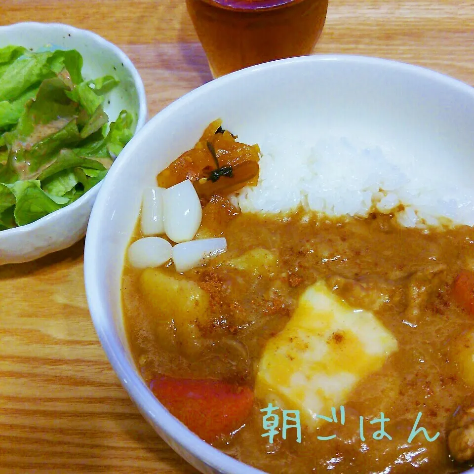 Snapdishの料理写真:朝*2014.10.24|ささなおさん