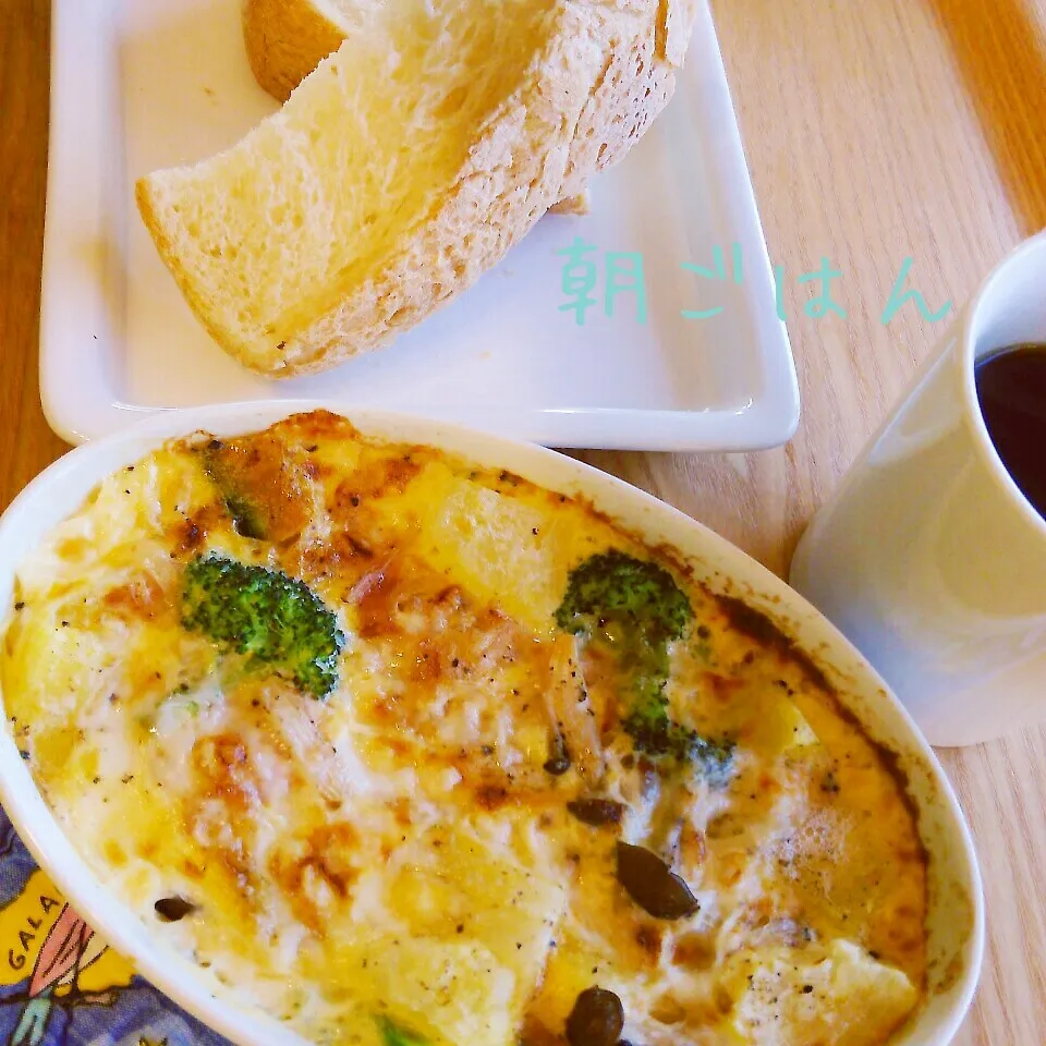 Snapdishの料理写真:朝*2014.10.19|ささなおさん