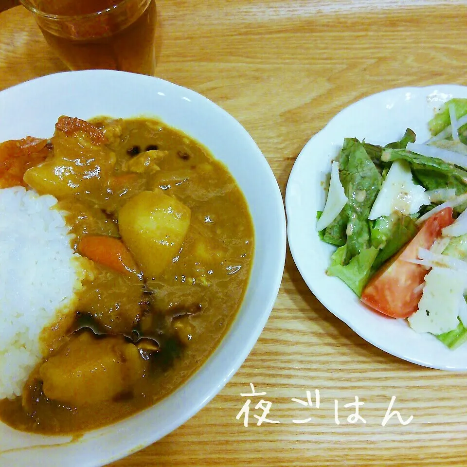 Snapdishの料理写真:夜*2014.10.2|ささなおさん