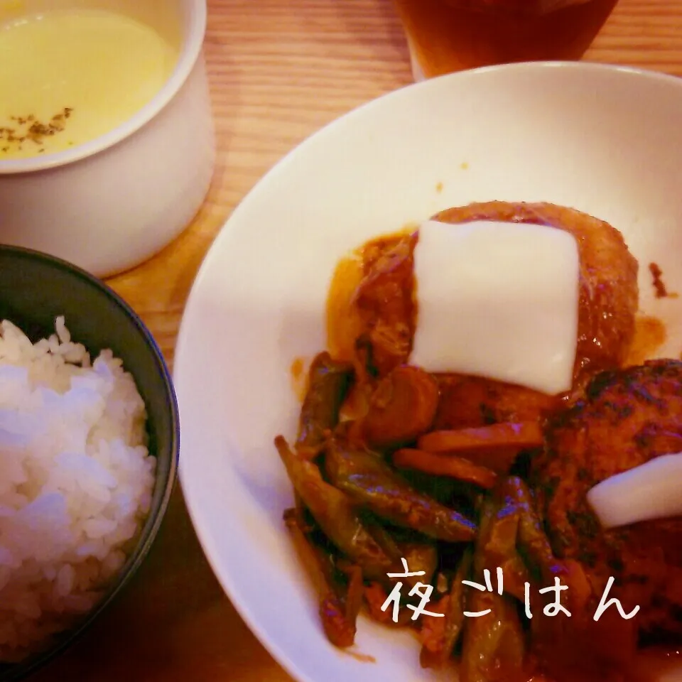 Snapdishの料理写真:夜*2014.9.23|ささなおさん