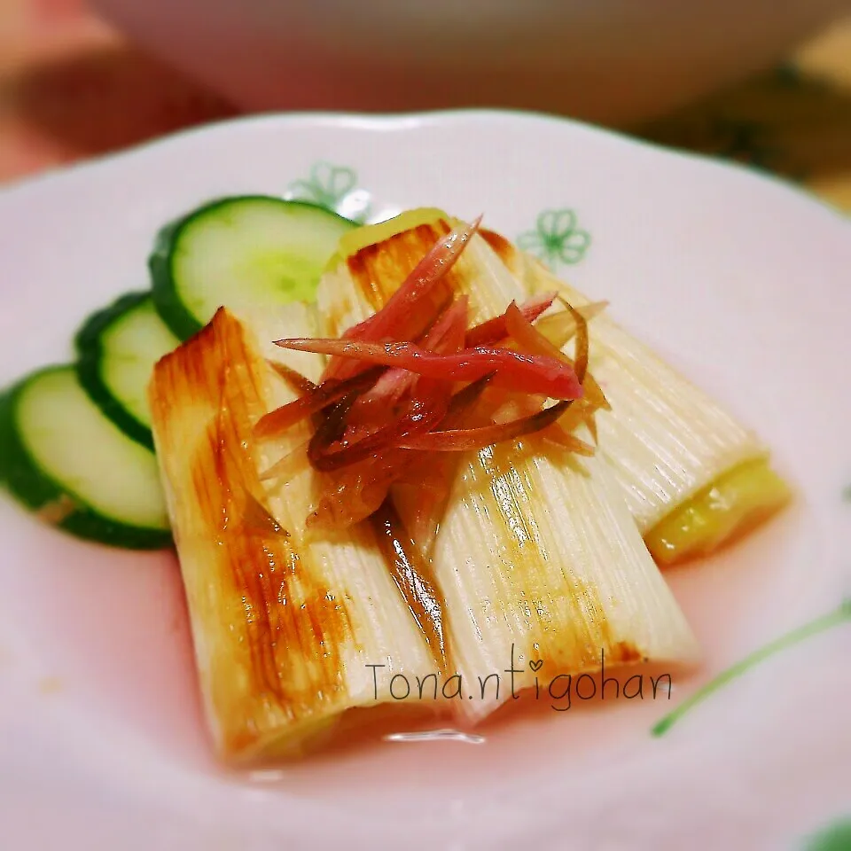 白葱の焼き浸し|tonaさん