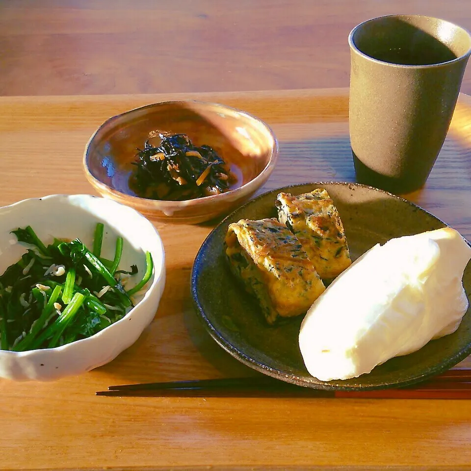 Snapdishの料理写真:朝ごはん*2014.5.11|ささなおさん