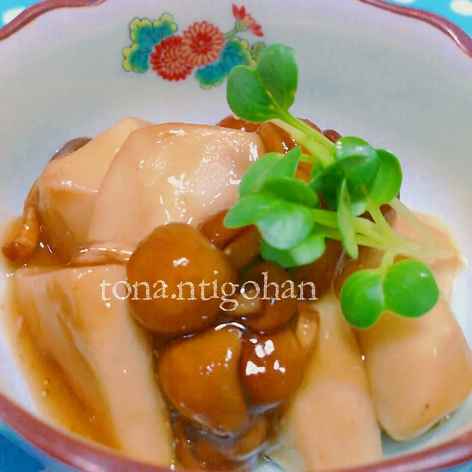 里芋&なめこのレンジあんかけ|tonaさん