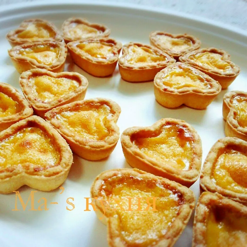 先生入賞おめでとう記念☆プチ祝いのエッグタルト|ミキオさん