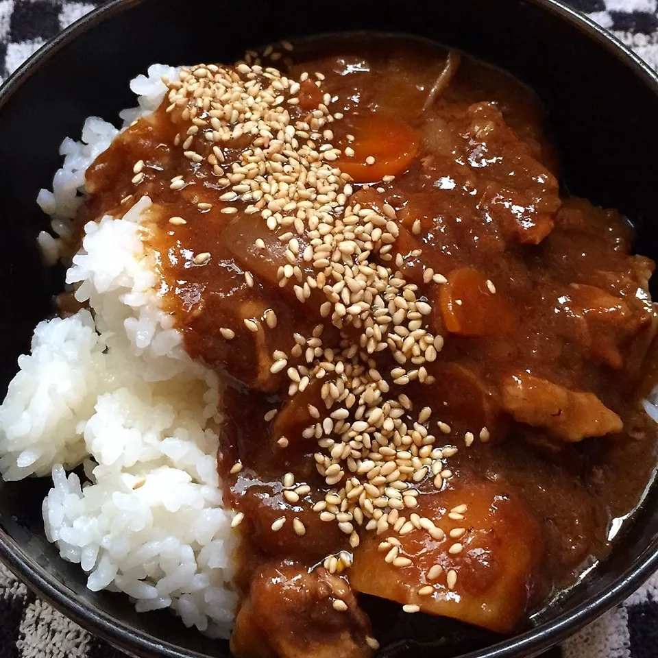 Snapdishの料理写真:カレー丼。|Makokoさん