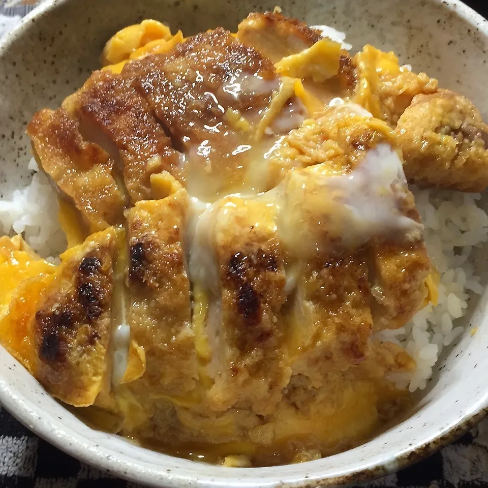 メインはカツ丼♡|Makokoさん