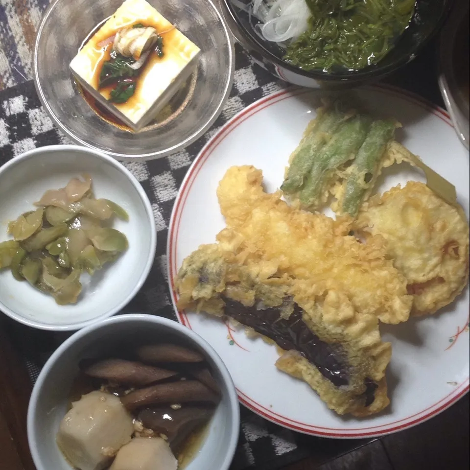 Snapdishの料理写真:天ぷら定食。|Makokoさん