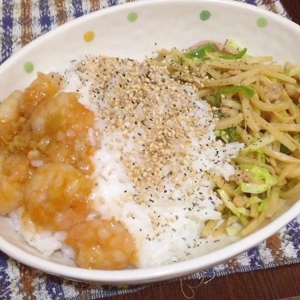 Snapdishの料理写真:掛けちゃえば丼。|Makokoさん