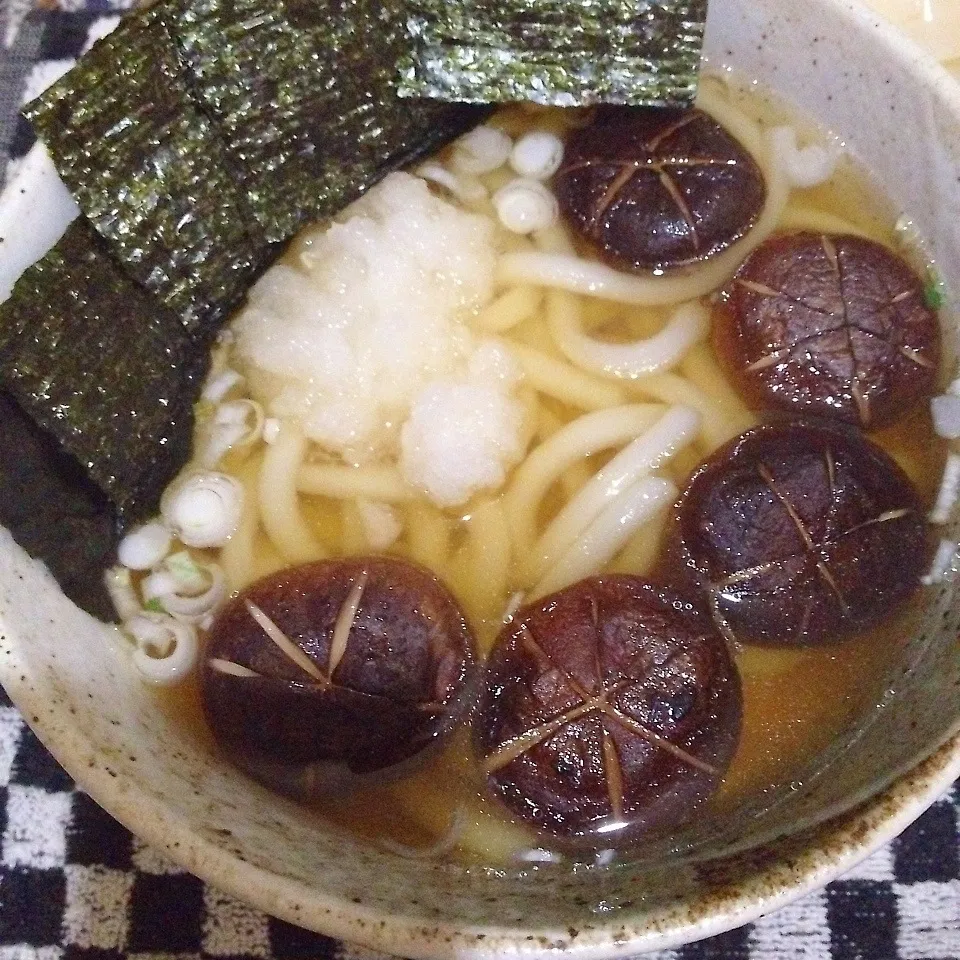 トマト様の真似。生姜霙饂飩。|Makokoさん