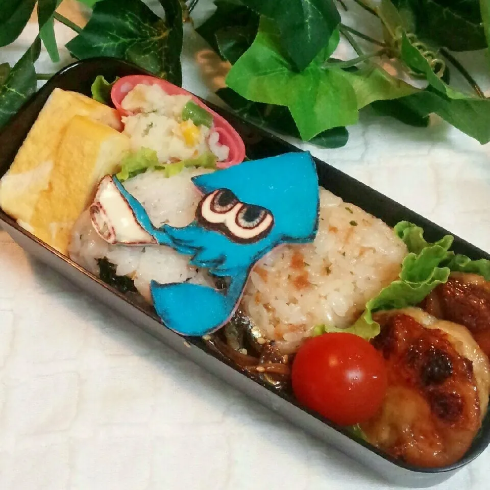 次男の遠足弁当☆【スプラトゥーン・イカ】|とももんさん