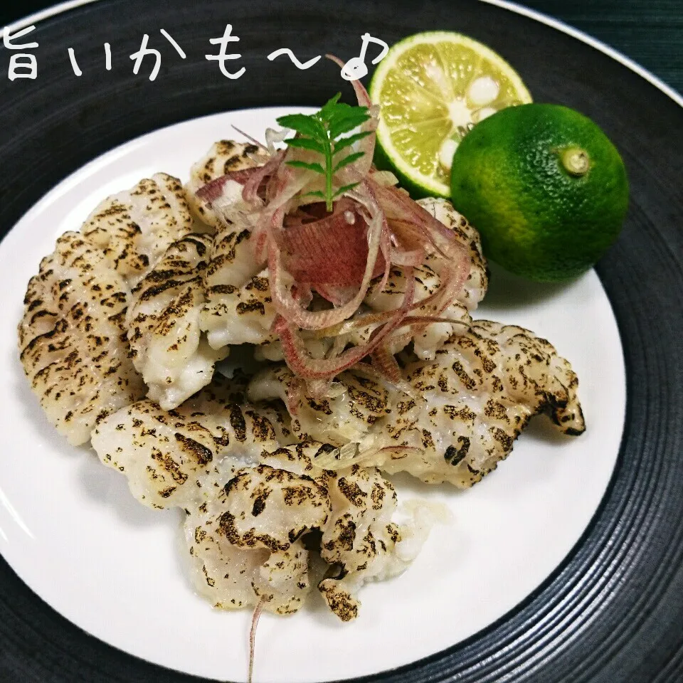 Snapdishの料理写真:鱧の炙り|マイケルの料理さん