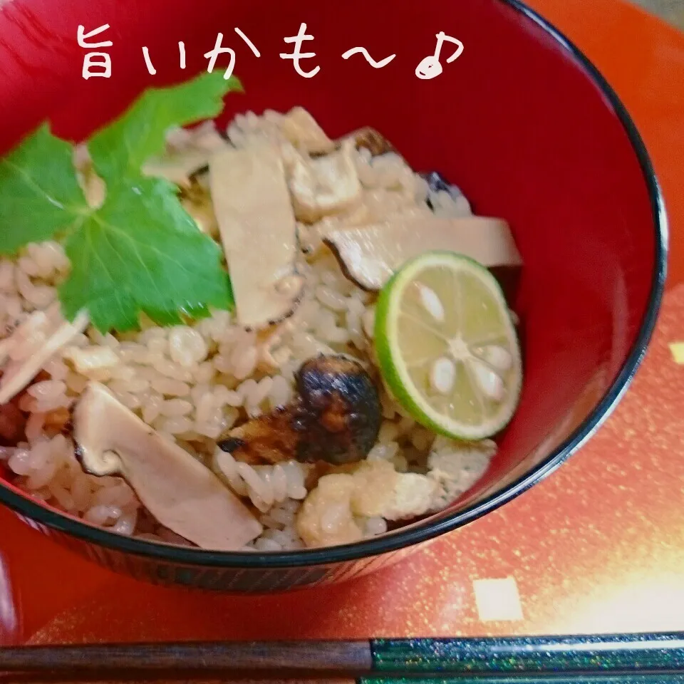 秋なので松茸ご飯～|マイケルの料理さん