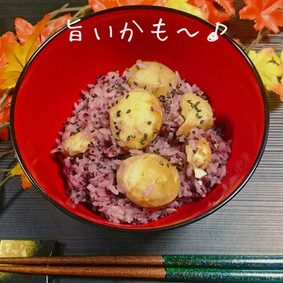 Snapdishの料理写真:栗ご飯～🎵|マイケルの料理さん