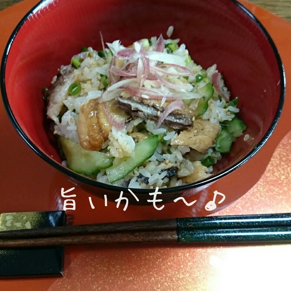 Snapdishの料理写真:この時期旬のいわしごはん～|マイケルの料理さん