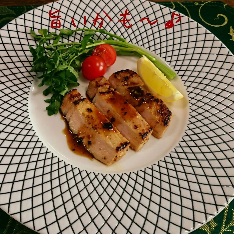 Snapdishの料理写真:塩麹ポン酢のポークソテー|マイケルの料理さん