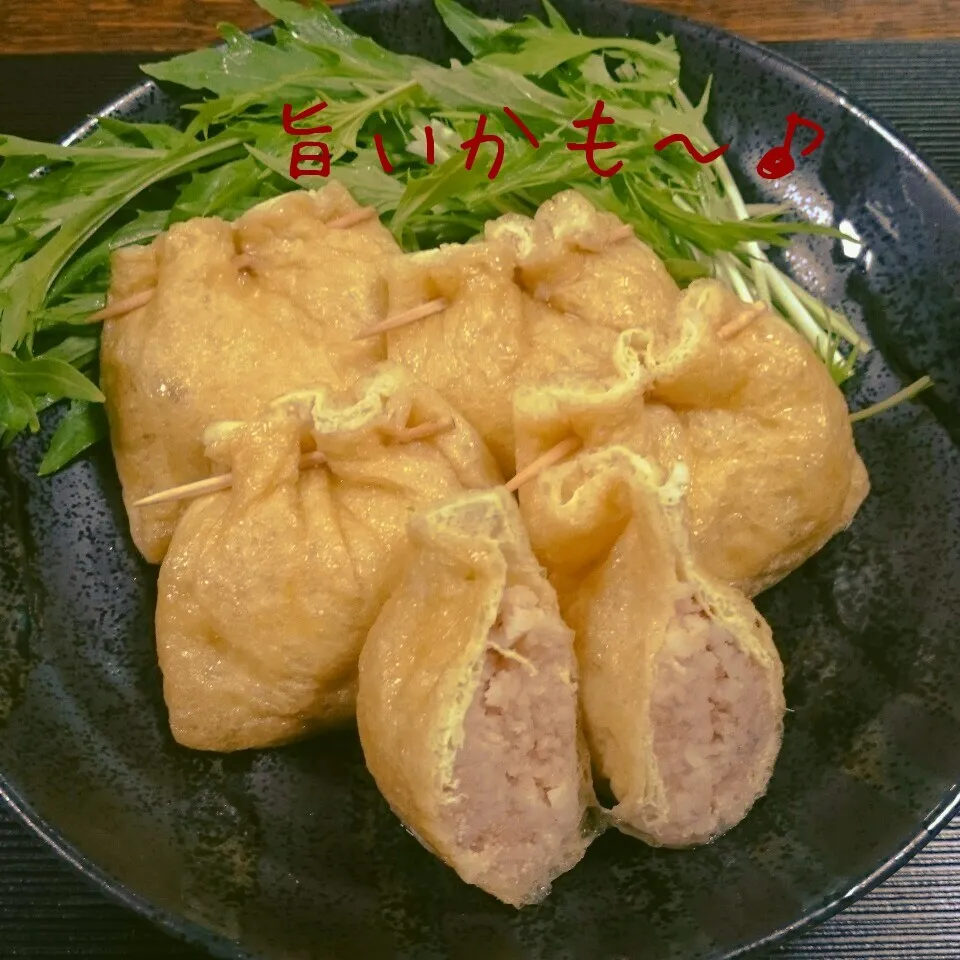 蓮根明太子の袋煮 旨いかも～🎵|マイケルの料理さん