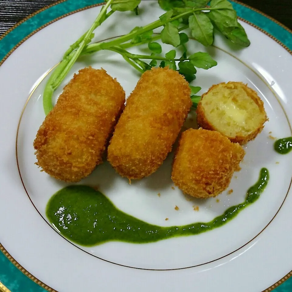 さつま芋のチーズコロッケ|マイケルの料理さん