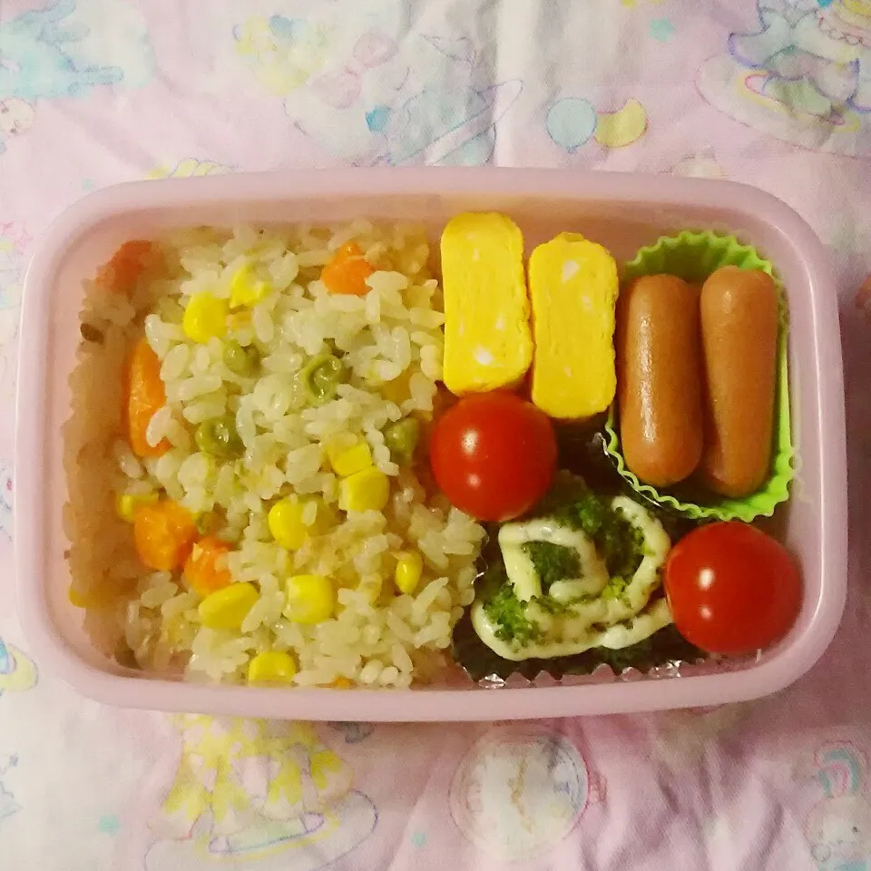 Snapdishの料理写真:5歳 お弁当|✳ku✳さん