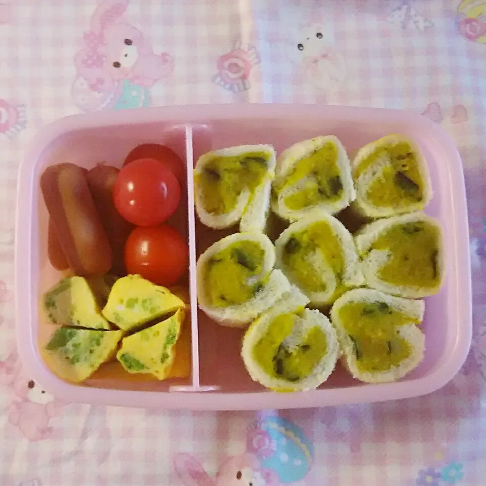 Snapdishの料理写真:5歳 お弁当|✳ku✳さん