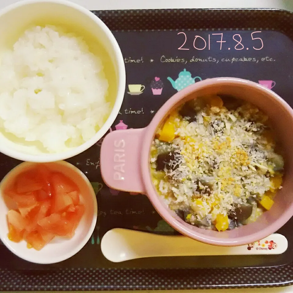 Snapdishの料理写真:1歳 昼ごはん|✳ku✳さん