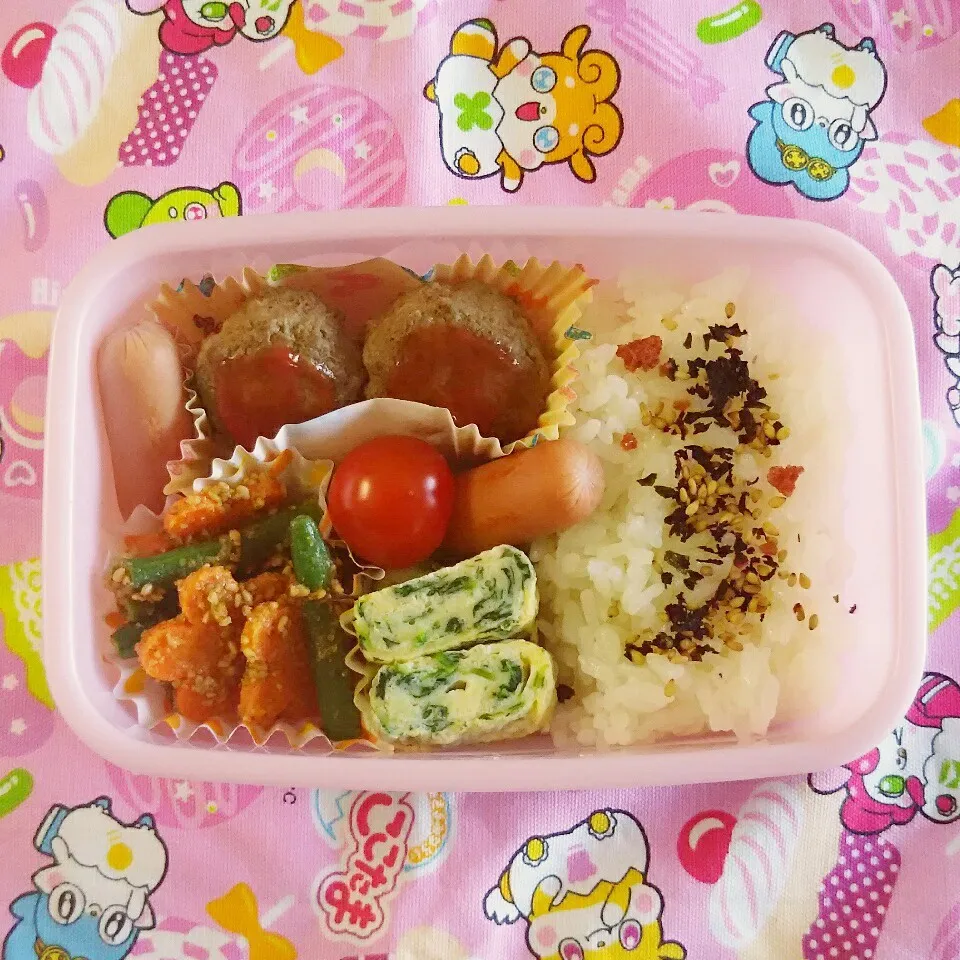 4歳 お弁当|✳ku✳さん