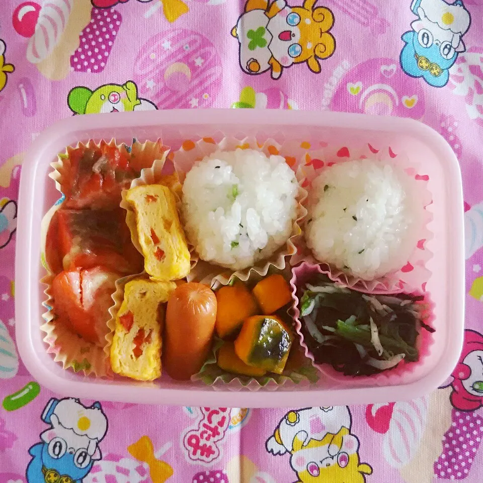 Snapdishの料理写真:4歳 お弁当|✳ku✳さん