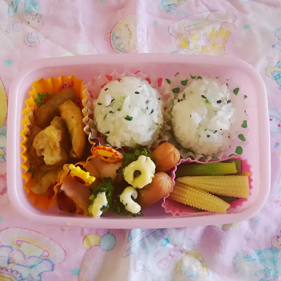 4歳 お弁当|✳ku✳さん