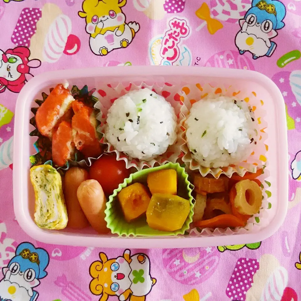 Snapdishの料理写真:4歳 お弁当|✳ku✳さん