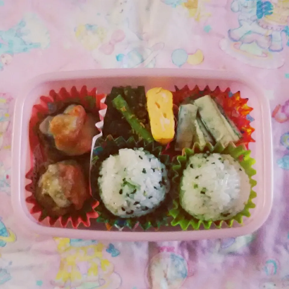 Snapdishの料理写真:4歳 お弁当|✳ku✳さん