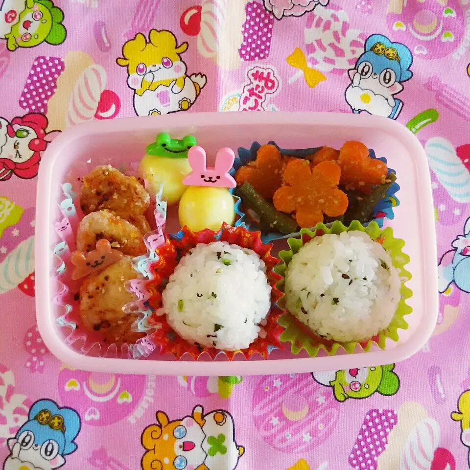 Snapdishの料理写真:4歳 お弁当|✳ku✳さん