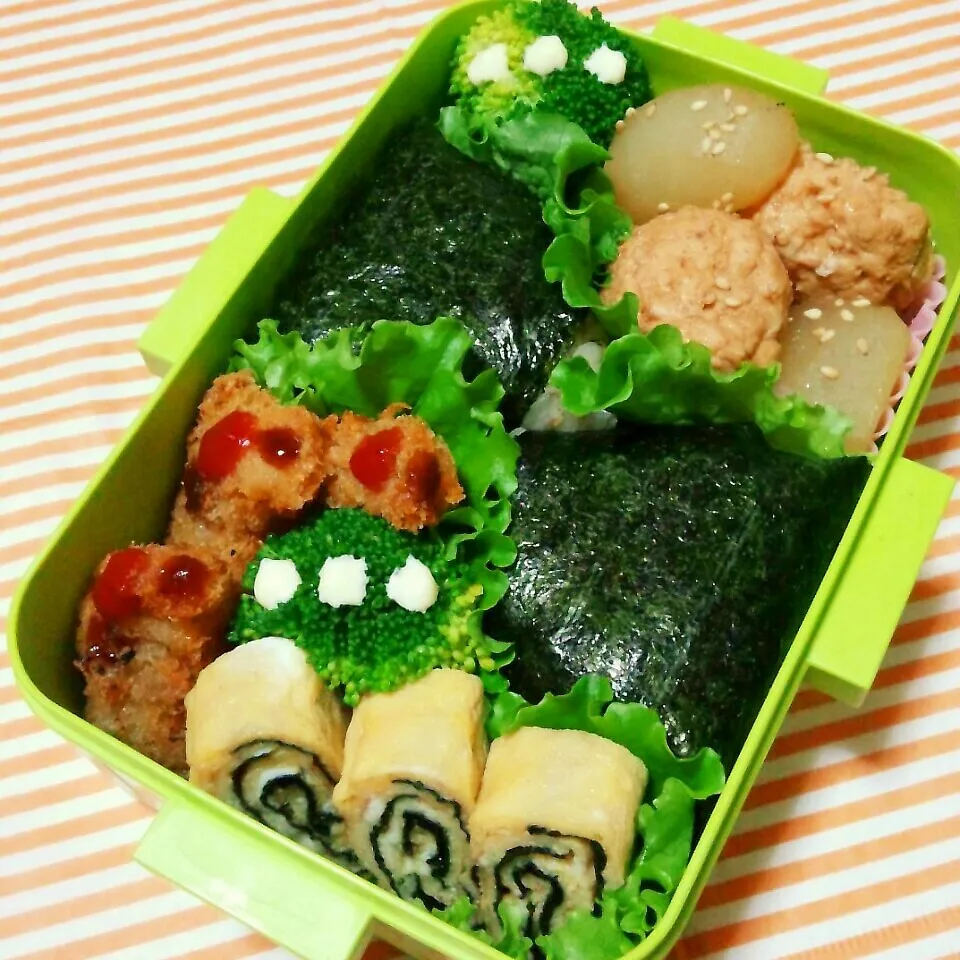 旦那の夜勤弁当☆【12/8】|とももんさん