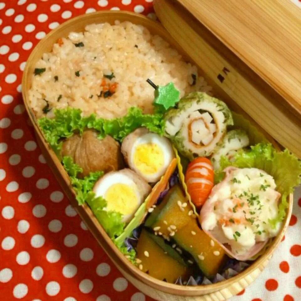 旦那の夜勤弁当☆【9/5】|とももんさん