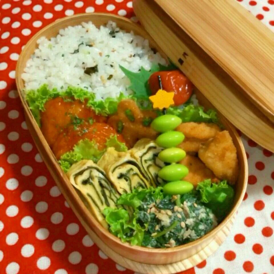 旦那の夜勤弁当☆【9/1】|とももんさん