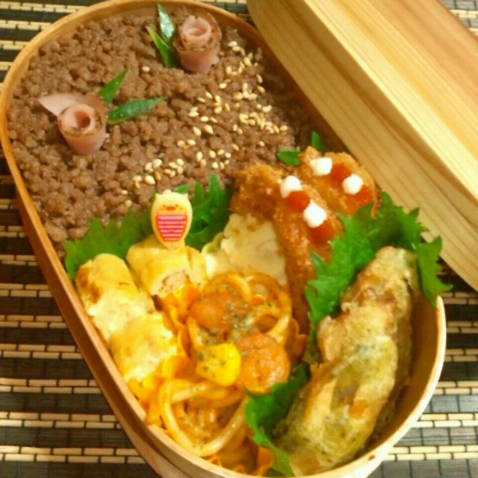 旦那の夜勤弁当【7/8】|とももんさん