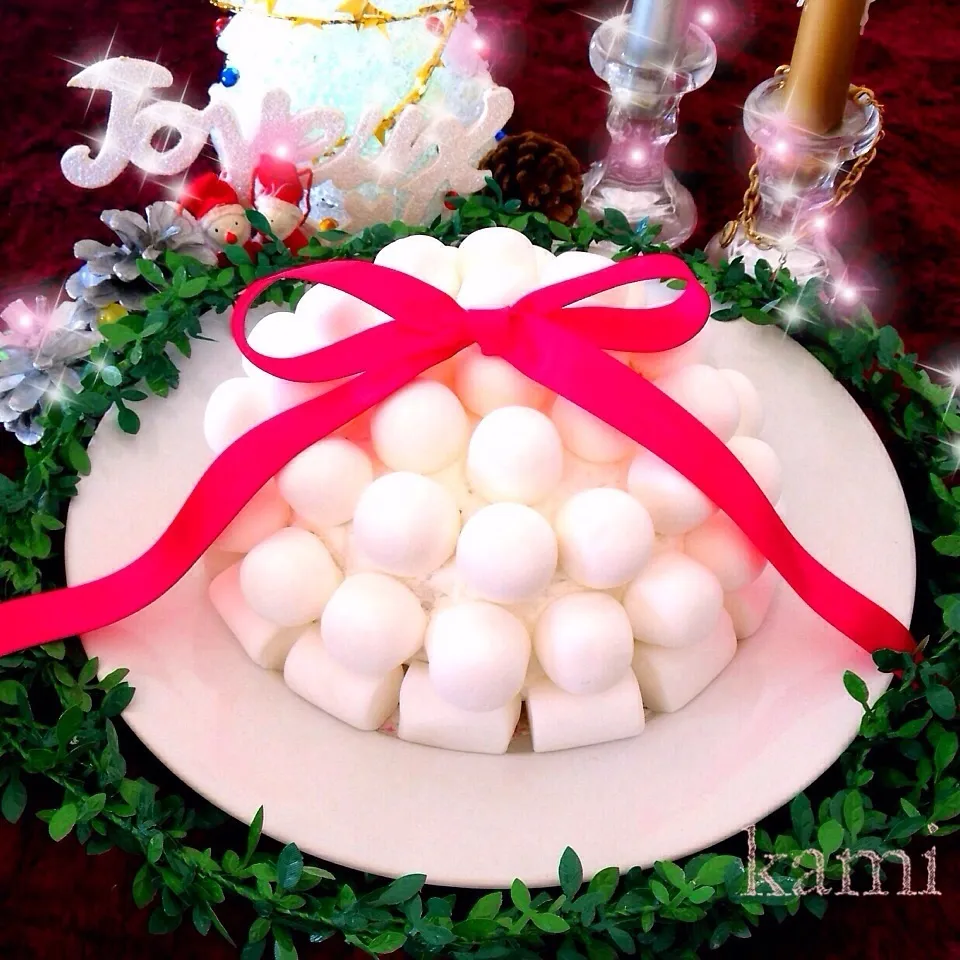 ＊Ｗhite Marshmallow Cake＊♡|kamiさん