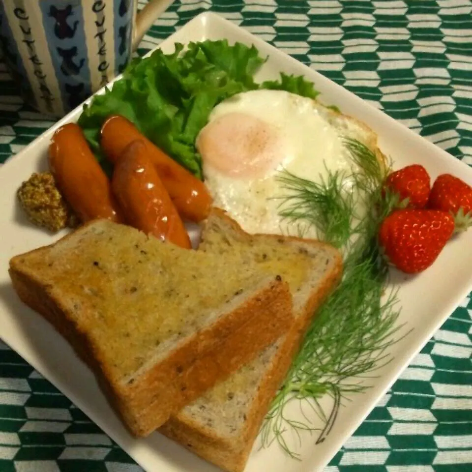 今日の朝ごパン☆|とももんさん