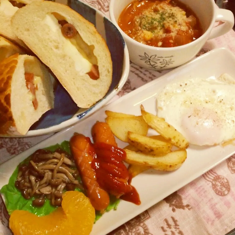 今日の朝ごパン☆|とももんさん