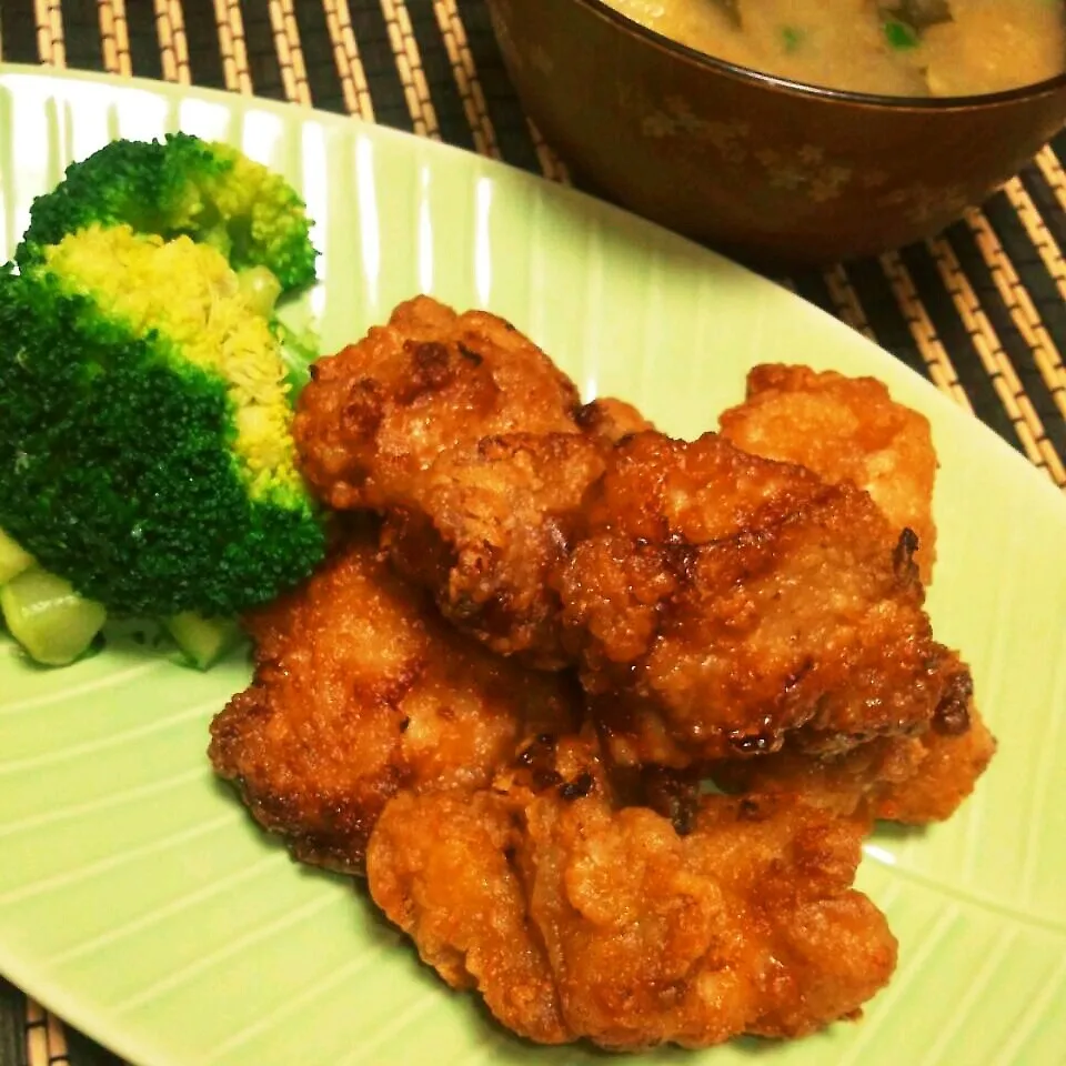 昨日の晩御飯☆しょうゆ糀唐揚げ♪|とももんさん