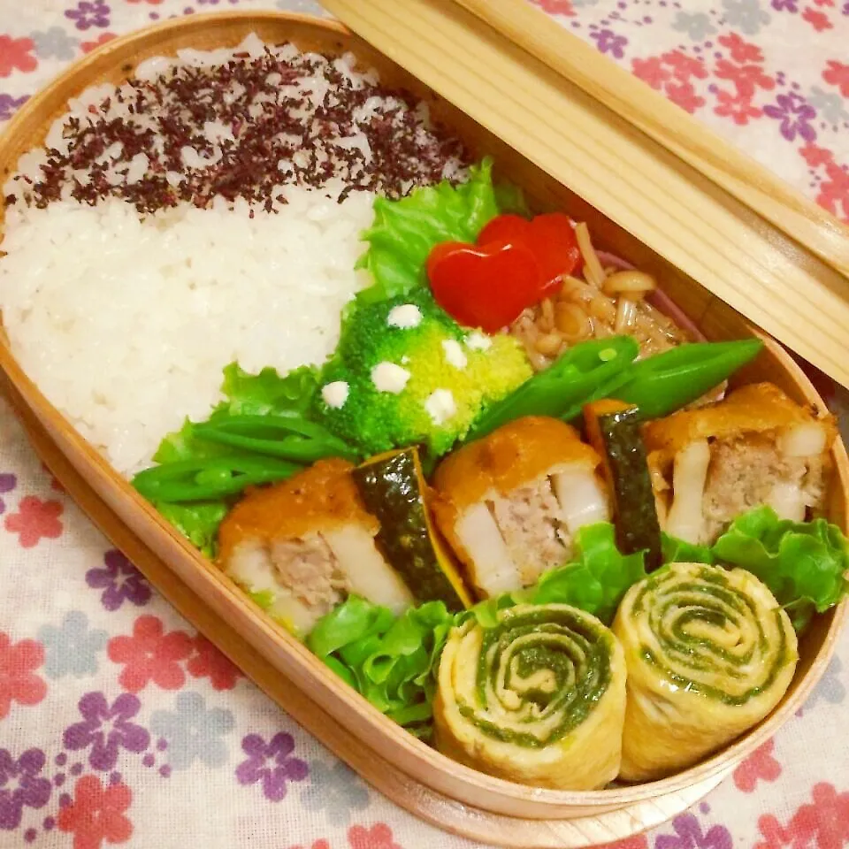 Snapdishの料理写真:旦那の夜勤弁当☆|とももんさん