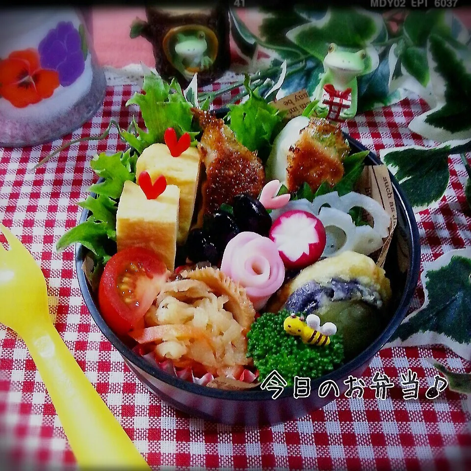 3年目に突入☆今日のお弁当～羽根つき餃子♪|つばさ(nao)さん