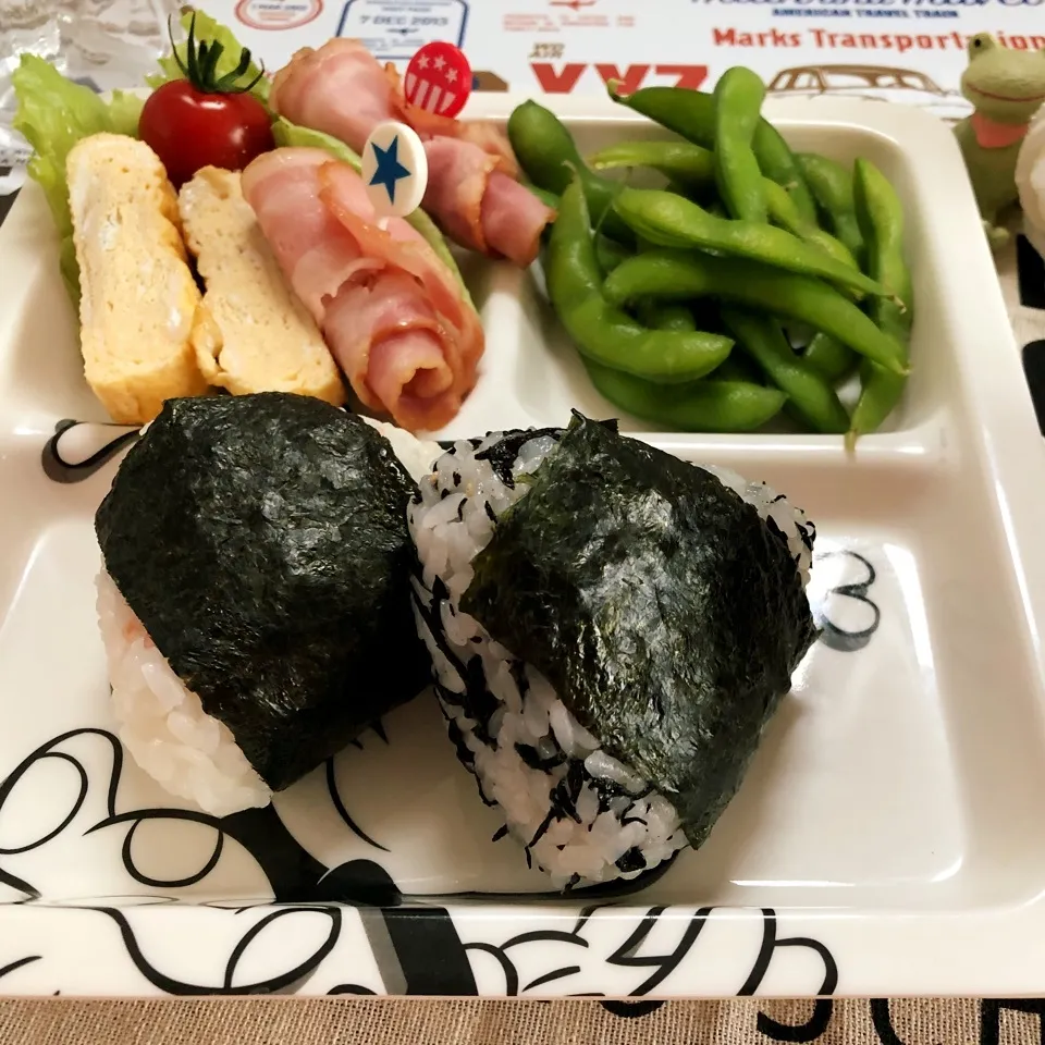 Snapdishの料理写真:おにぎりランチ♡|kazumi_a♡さん