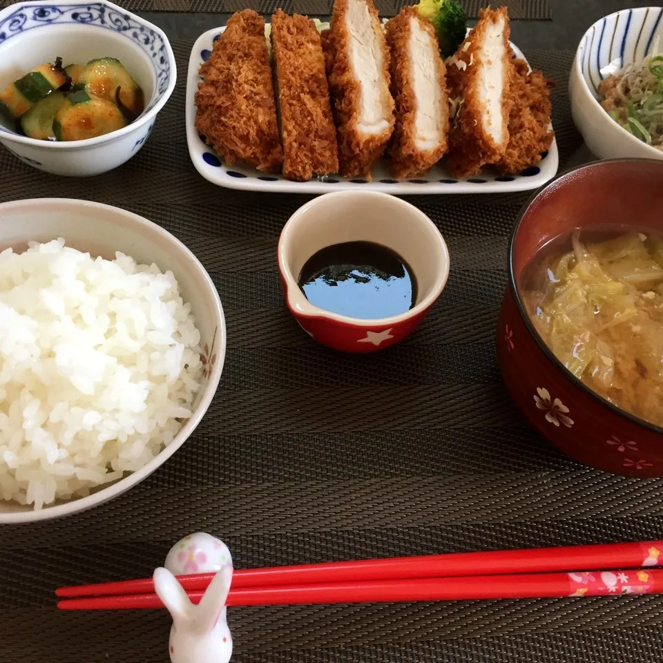 Snapdishの料理写真:夜勤前の昼ご飯♡|kazumi_a♡さん