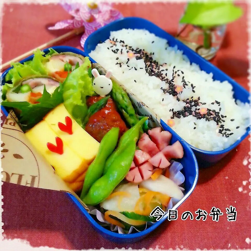 今日のお弁当♪|つばさ(nao)さん