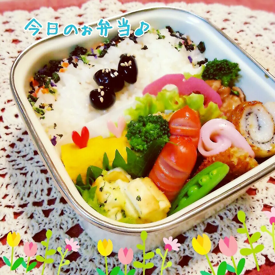 今日のぉ弁当ｻﾝ♪|つばさ(nao)さん